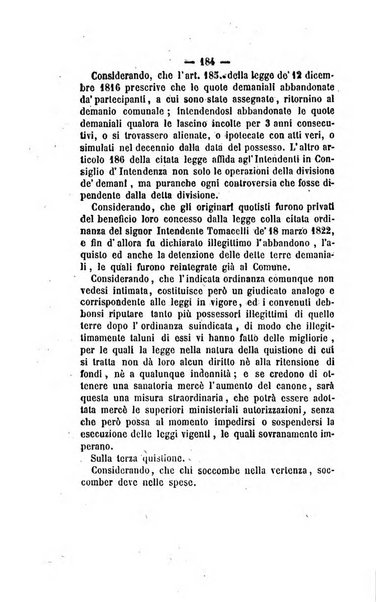 Bullettino delle ordinanze de' commissarj ripartitori de' demanj ex feudali e comunali nelle province napoletane in appendice degli atti eversivi della feudalita