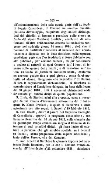 Bullettino delle ordinanze de' commissarj ripartitori de' demanj ex feudali e comunali nelle province napoletane in appendice degli atti eversivi della feudalita