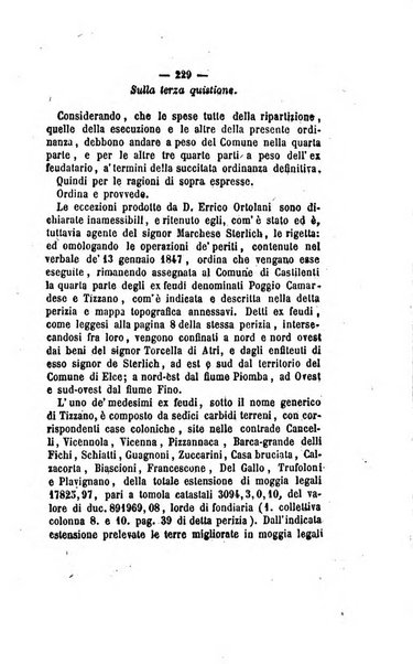 Bullettino delle ordinanze de' commissarj ripartitori de' demanj ex feudali e comunali nelle province napoletane in appendice degli atti eversivi della feudalita