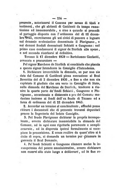 Bullettino delle ordinanze de' commissarj ripartitori de' demanj ex feudali e comunali nelle province napoletane in appendice degli atti eversivi della feudalita