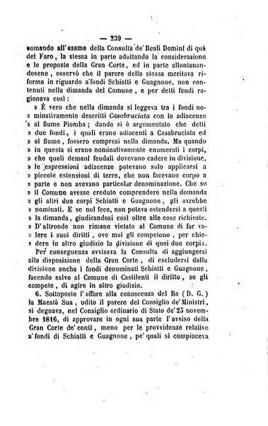 Bullettino delle ordinanze de' commissarj ripartitori de' demanj ex feudali e comunali nelle province napoletane in appendice degli atti eversivi della feudalita