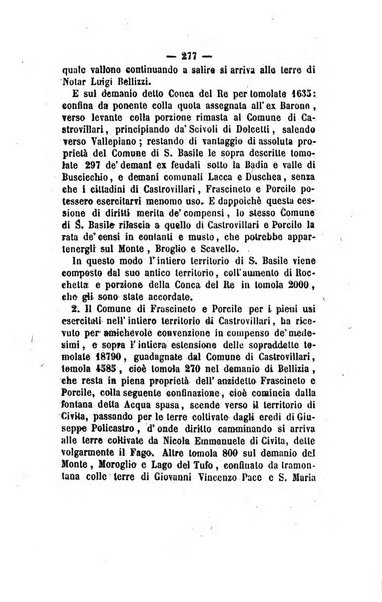 Bullettino delle ordinanze de' commissarj ripartitori de' demanj ex feudali e comunali nelle province napoletane in appendice degli atti eversivi della feudalita