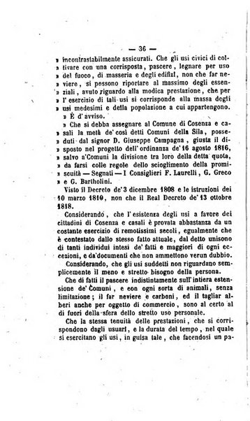 Bullettino delle ordinanze de' commissarj ripartitori de' demanj ex feudali e comunali nelle province napoletane in appendice degli atti eversivi della feudalita