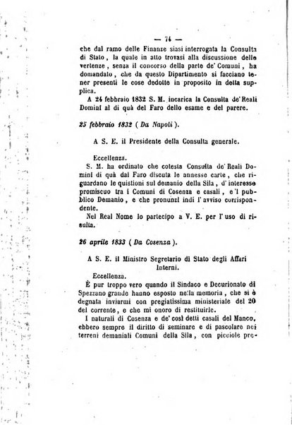 Bullettino delle ordinanze de' commissarj ripartitori de' demanj ex feudali e comunali nelle province napoletane in appendice degli atti eversivi della feudalita