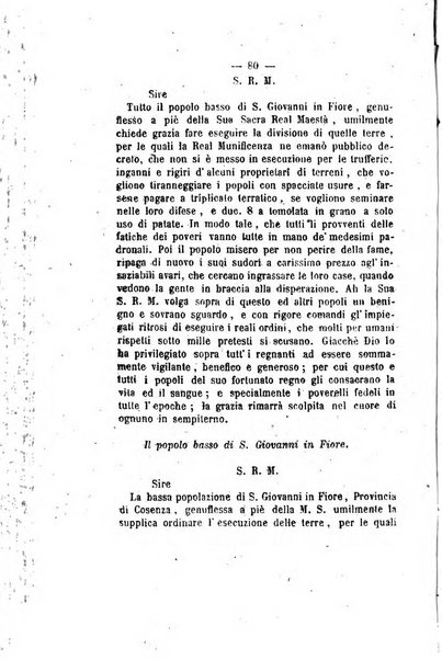 Bullettino delle ordinanze de' commissarj ripartitori de' demanj ex feudali e comunali nelle province napoletane in appendice degli atti eversivi della feudalita