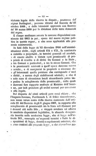 Bullettino delle ordinanze de' commissarj ripartitori de' demanj ex feudali e comunali nelle province napoletane in appendice degli atti eversivi della feudalita