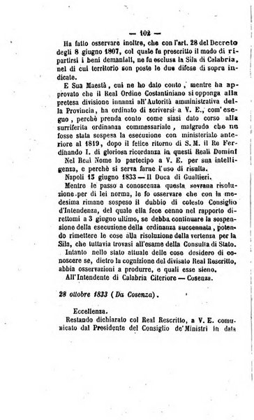 Bullettino delle ordinanze de' commissarj ripartitori de' demanj ex feudali e comunali nelle province napoletane in appendice degli atti eversivi della feudalita