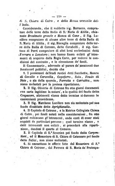 Bullettino delle ordinanze de' commissarj ripartitori de' demanj ex feudali e comunali nelle province napoletane in appendice degli atti eversivi della feudalita