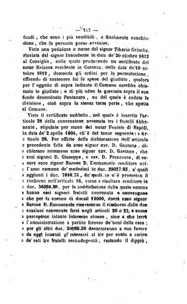 Bullettino delle ordinanze de' commissarj ripartitori de' demanj ex feudali e comunali nelle province napoletane in appendice degli atti eversivi della feudalita