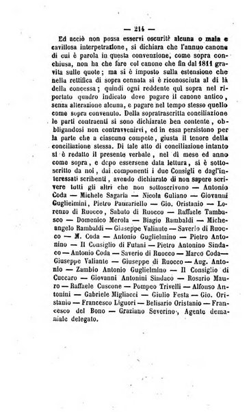 Bullettino delle ordinanze de' commissarj ripartitori de' demanj ex feudali e comunali nelle province napoletane in appendice degli atti eversivi della feudalita