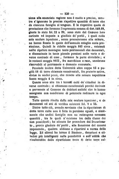 Bullettino delle ordinanze de' commissarj ripartitori de' demanj ex feudali e comunali nelle province napoletane in appendice degli atti eversivi della feudalita