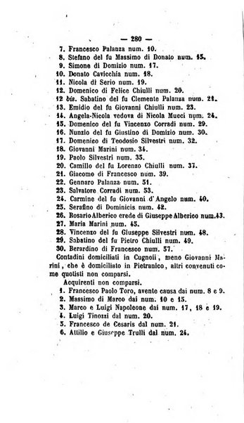 Bullettino delle ordinanze de' commissarj ripartitori de' demanj ex feudali e comunali nelle province napoletane in appendice degli atti eversivi della feudalita