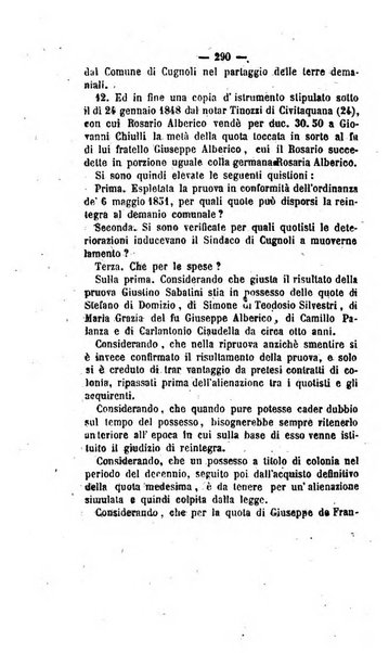 Bullettino delle ordinanze de' commissarj ripartitori de' demanj ex feudali e comunali nelle province napoletane in appendice degli atti eversivi della feudalita