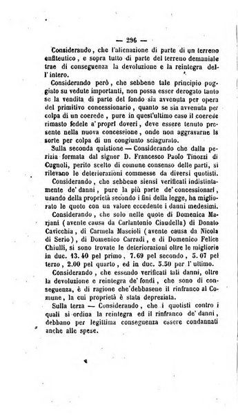 Bullettino delle ordinanze de' commissarj ripartitori de' demanj ex feudali e comunali nelle province napoletane in appendice degli atti eversivi della feudalita