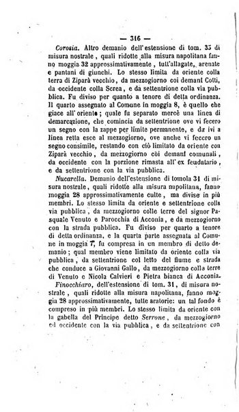 Bullettino delle ordinanze de' commissarj ripartitori de' demanj ex feudali e comunali nelle province napoletane in appendice degli atti eversivi della feudalita