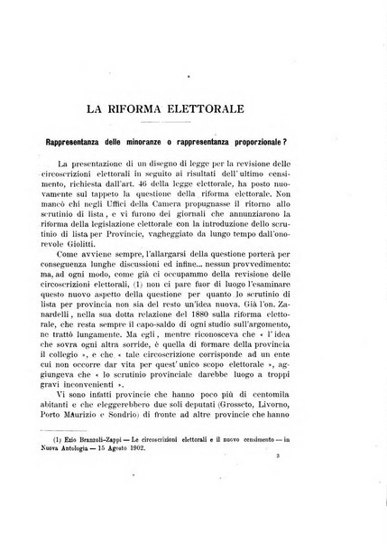 L'Italia moderna rivista dei problemi della vita italiana