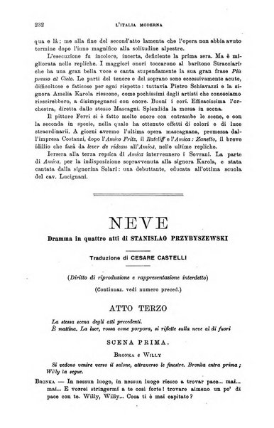 L'Italia moderna rivista dei problemi della vita italiana