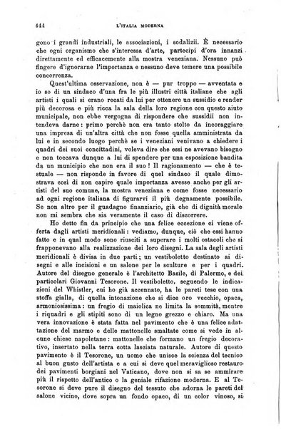 L'Italia moderna rivista dei problemi della vita italiana