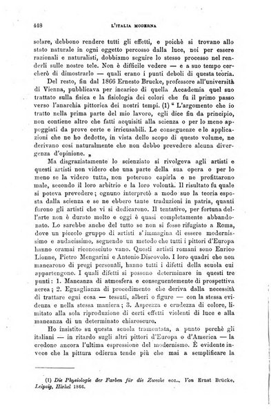 L'Italia moderna rivista dei problemi della vita italiana