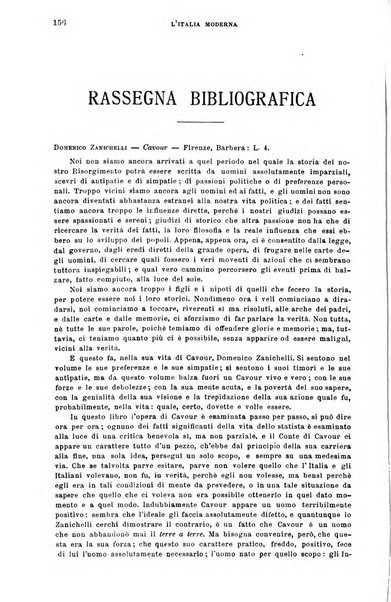 L'Italia moderna rivista dei problemi della vita italiana