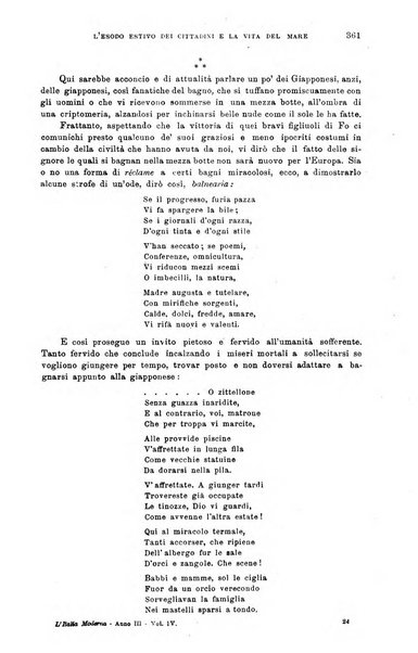 L'Italia moderna rivista dei problemi della vita italiana