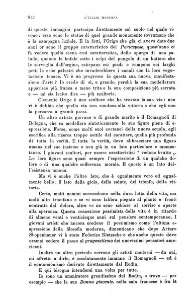 L'Italia moderna rivista dei problemi della vita italiana