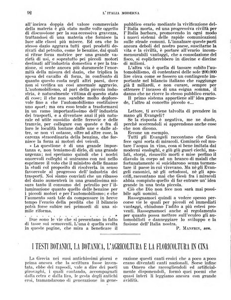 L'Italia moderna rivista dei problemi della vita italiana