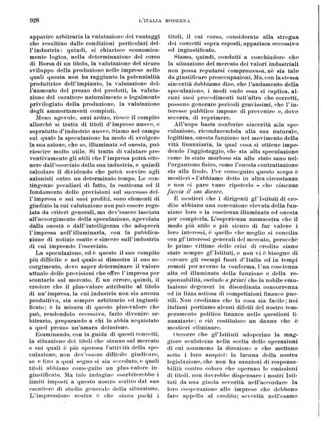 L'Italia moderna rivista dei problemi della vita italiana