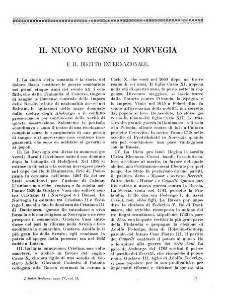 L'Italia moderna rivista dei problemi della vita italiana