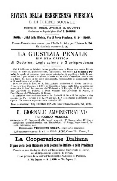 La scienza del diritto privato rivista critica di filosofia giuridica, legislazione e giurisprudenza