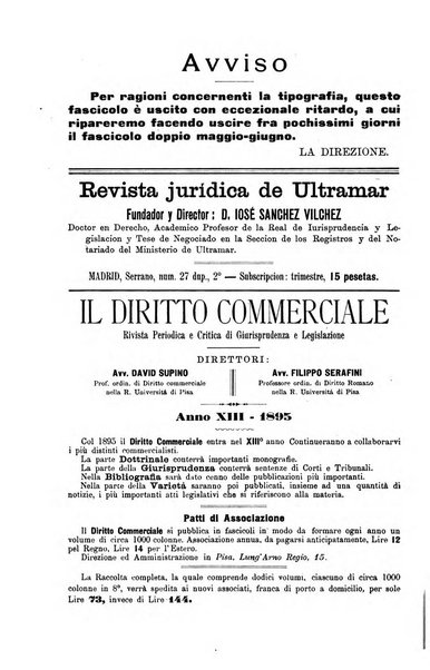 La scienza del diritto privato rivista critica di filosofia giuridica, legislazione e giurisprudenza