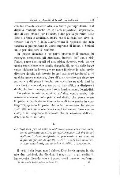 La scienza del diritto privato rivista critica di filosofia giuridica, legislazione e giurisprudenza