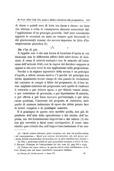 La scienza del diritto privato rivista critica di filosofia giuridica, legislazione e giurisprudenza