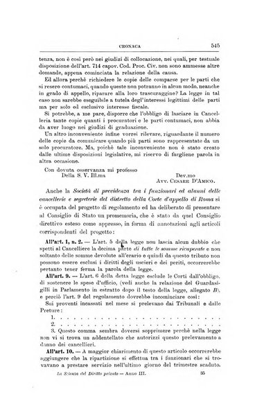 La scienza del diritto privato rivista critica di filosofia giuridica, legislazione e giurisprudenza