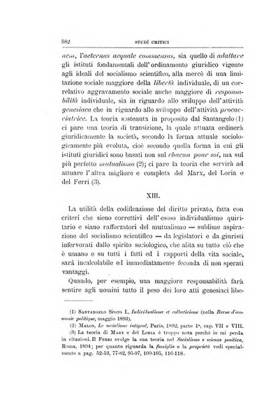 La scienza del diritto privato rivista critica di filosofia giuridica, legislazione e giurisprudenza