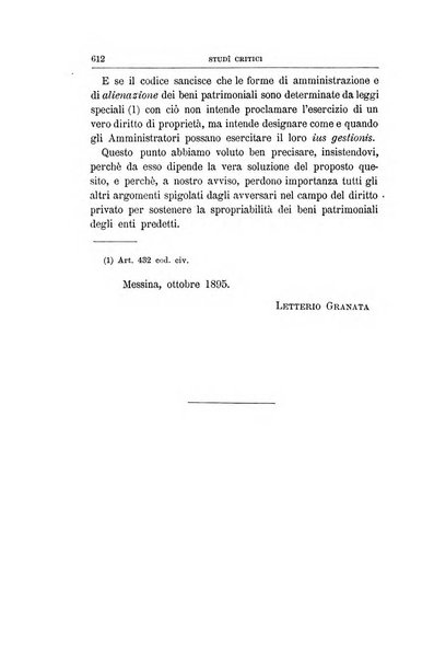 La scienza del diritto privato rivista critica di filosofia giuridica, legislazione e giurisprudenza