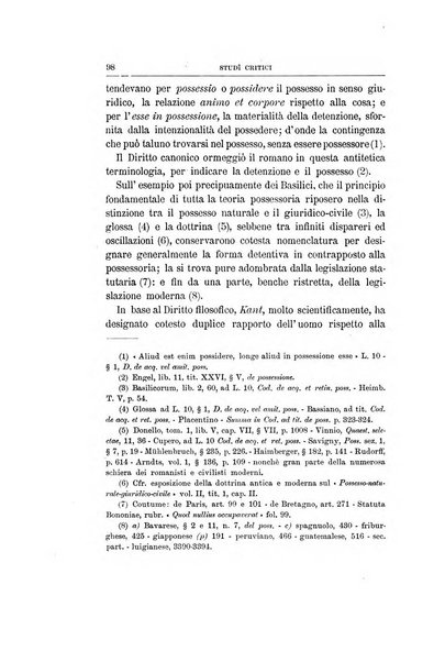 La scienza del diritto privato rivista critica di filosofia giuridica, legislazione e giurisprudenza