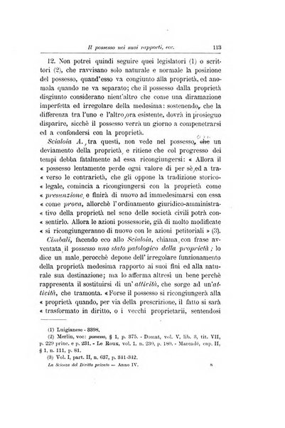 La scienza del diritto privato rivista critica di filosofia giuridica, legislazione e giurisprudenza