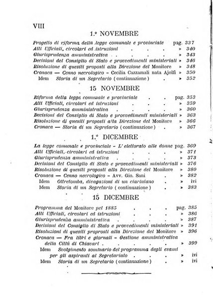 [l monitore delle pubbliche amministrazioni giornale di dottrina e giurisprudenza pei comuni e per le provincie del Regno