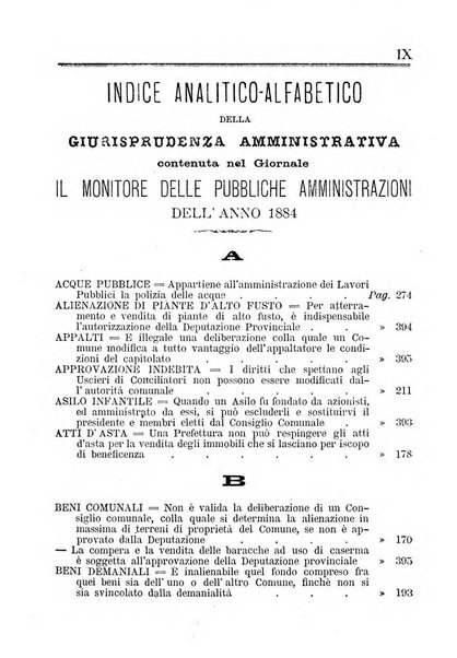 [l monitore delle pubbliche amministrazioni giornale di dottrina e giurisprudenza pei comuni e per le provincie del Regno