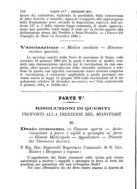 [l monitore delle pubbliche amministrazioni giornale di dottrina e giurisprudenza pei comuni e per le provincie del Regno