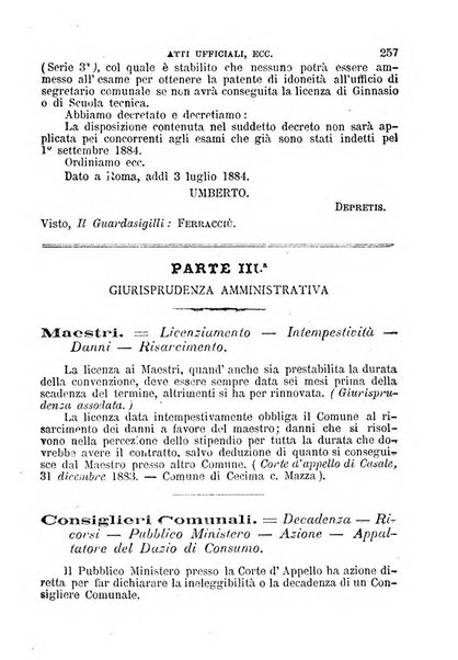 [l monitore delle pubbliche amministrazioni giornale di dottrina e giurisprudenza pei comuni e per le provincie del Regno