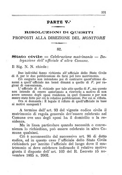 [l monitore delle pubbliche amministrazioni giornale di dottrina e giurisprudenza pei comuni e per le provincie del Regno