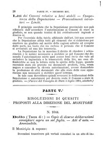 [l monitore delle pubbliche amministrazioni giornale di dottrina e giurisprudenza pei comuni e per le provincie del Regno