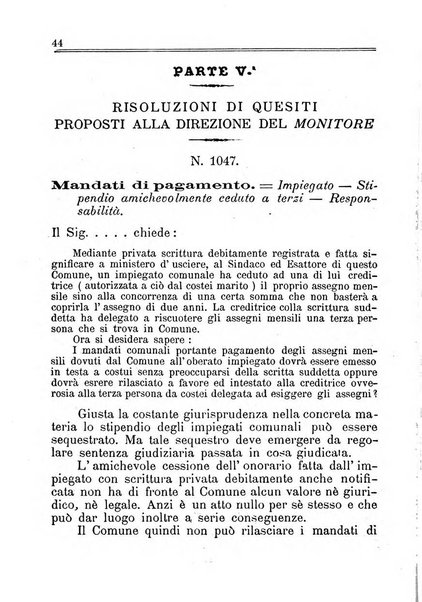 [l monitore delle pubbliche amministrazioni giornale di dottrina e giurisprudenza pei comuni e per le provincie del Regno