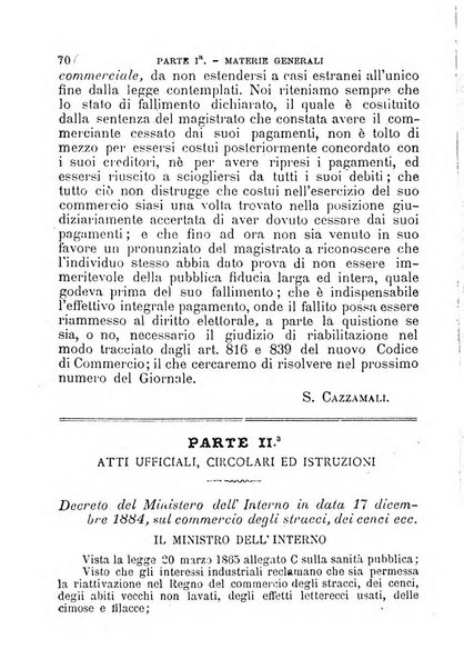 [l monitore delle pubbliche amministrazioni giornale di dottrina e giurisprudenza pei comuni e per le provincie del Regno