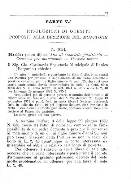 [l monitore delle pubbliche amministrazioni giornale di dottrina e giurisprudenza pei comuni e per le provincie del Regno