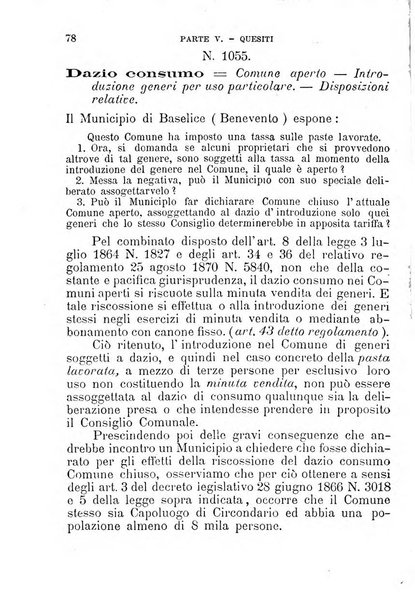 [l monitore delle pubbliche amministrazioni giornale di dottrina e giurisprudenza pei comuni e per le provincie del Regno