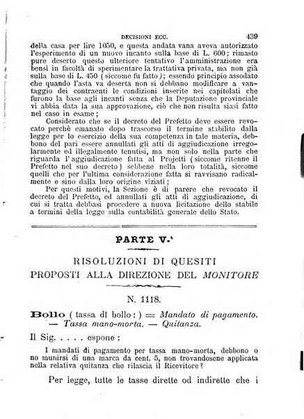 [l monitore delle pubbliche amministrazioni giornale di dottrina e giurisprudenza pei comuni e per le provincie del Regno