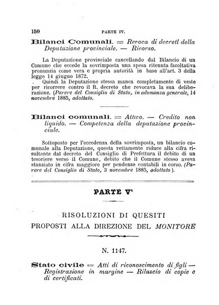 [l monitore delle pubbliche amministrazioni giornale di dottrina e giurisprudenza pei comuni e per le provincie del Regno